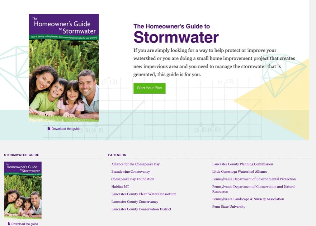 Stormwater Guide Selected Work